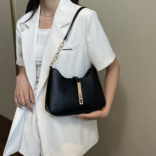 Damen Hobo-Tasche mit strukturiertem Design und schickem goldenen Verschluss Nord Taschen