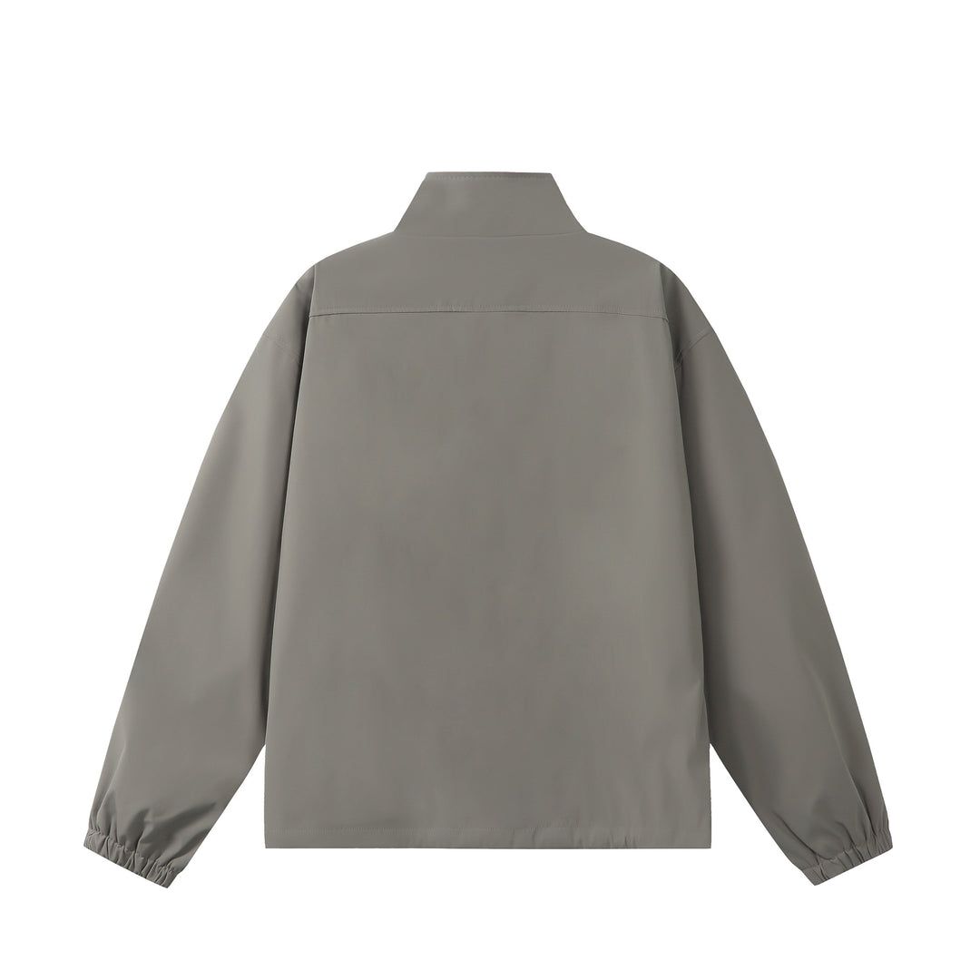 Unisex Leichte, Packbare Funktionsjacke im Oversize-Boxy-Schnitt mit Stehkragen Nord Taschen