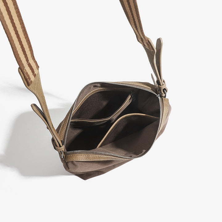 Damen Henkeltasche aus hochwertigem Kunstleder mit eleganter Klappenfront Nord Taschen