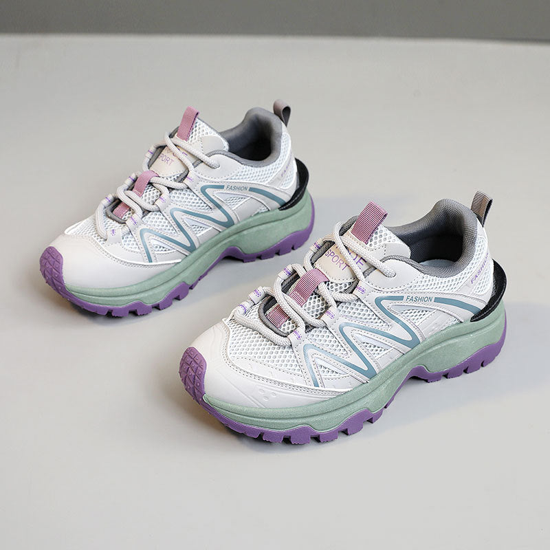 Damen Sportliche Wanderschuhe mit atmungsaktiver Mesh-Oberfläche und rutschfester Laufsohle Nord Taschen
