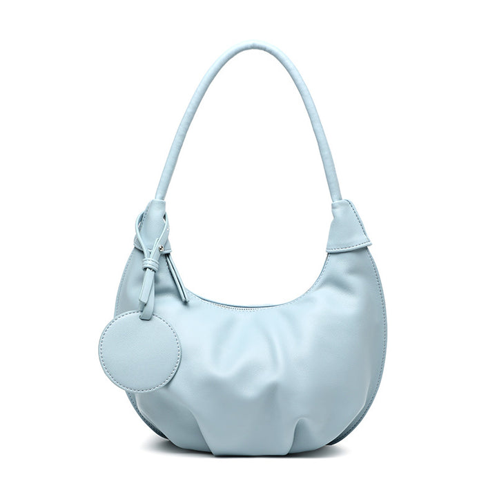 Damen Hobo-Tasche mit sanfter Textur und verspieltem Kordelzug Nord Taschen
