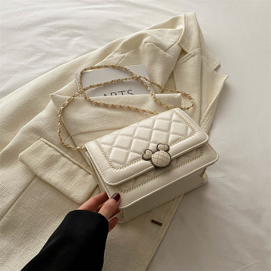 Damen Vintage-Quilted Umhängetasche Nord Taschen