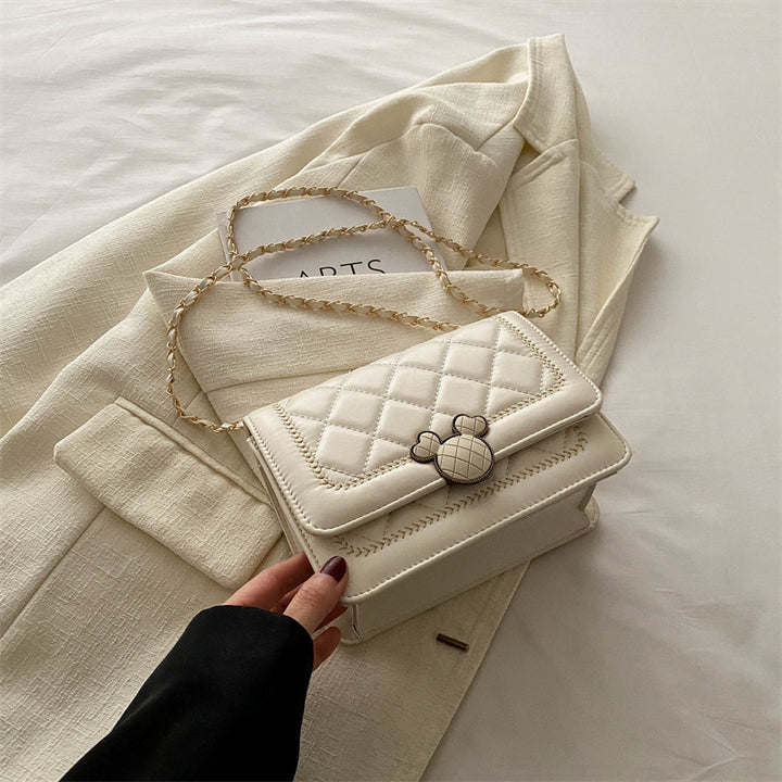 Damen Vintage-Quilted Umhängetasche Nord Taschen