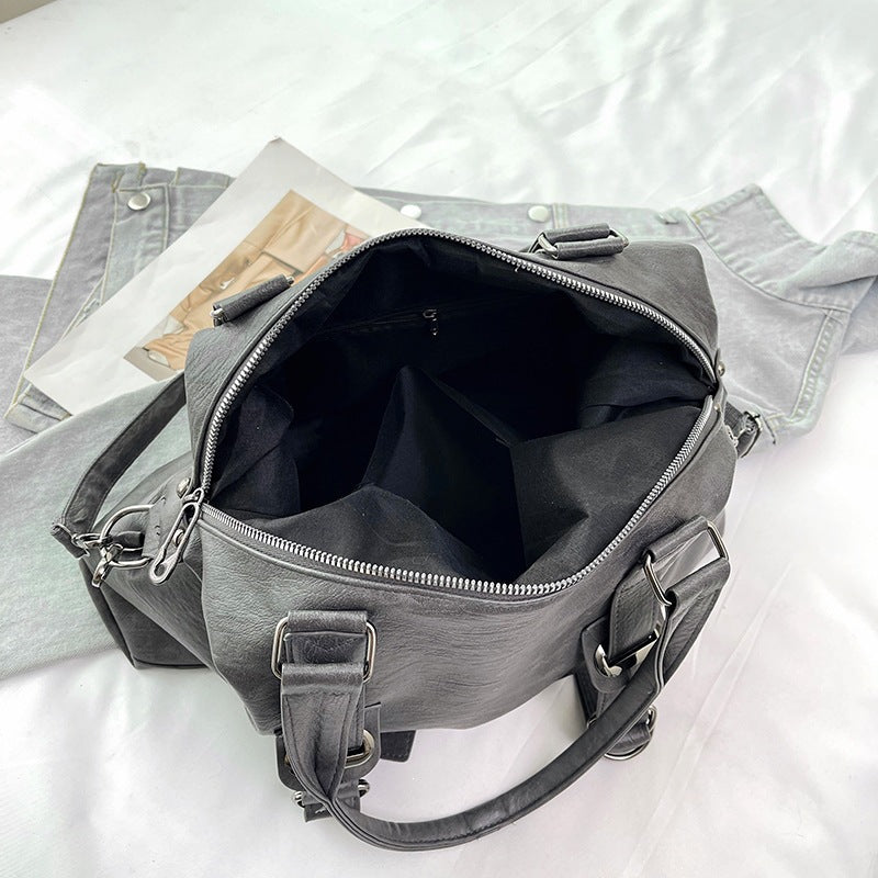 Damen stilvolle Umhängetasche mit robusten Tragegriffen Nord Taschen