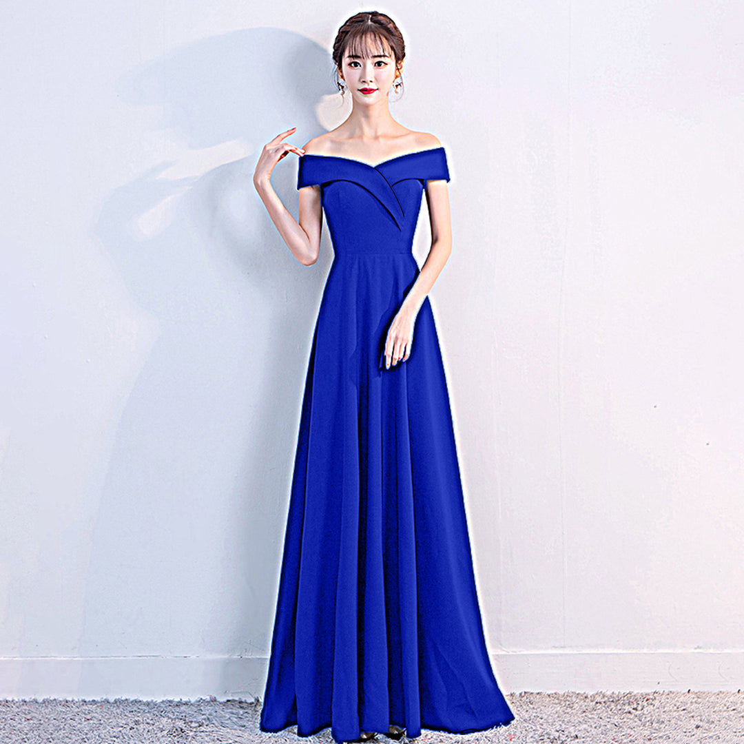 Elegantes Off-Shoulder Abendkleid