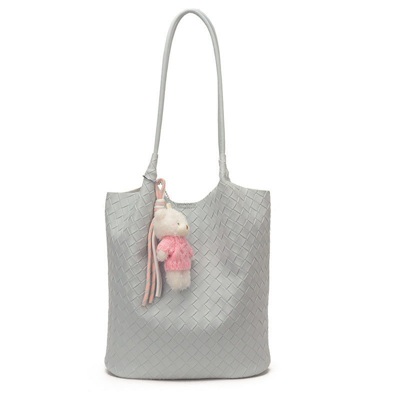 Damen Einkaufstasche mit geflochtenem Design Nord Taschen