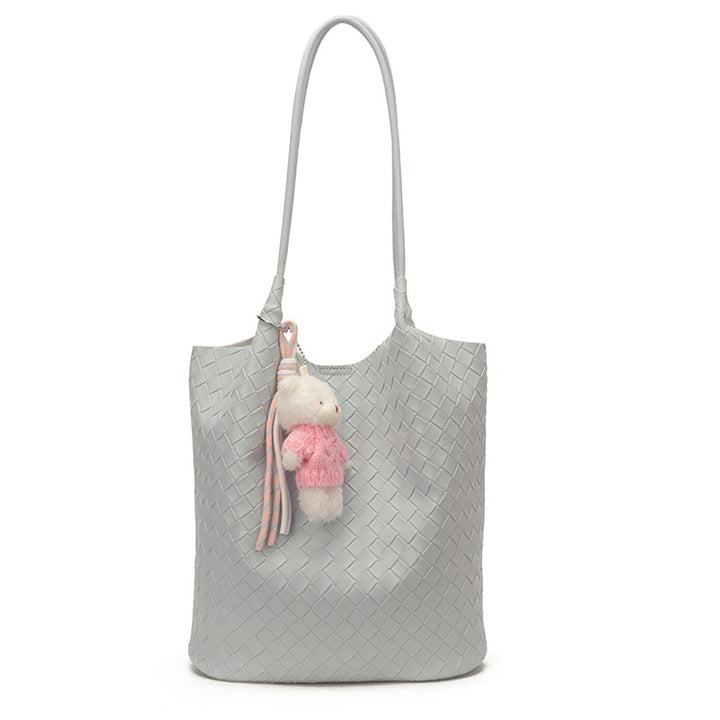Damen Einkaufstasche mit geflochtenem Design Nord Taschen