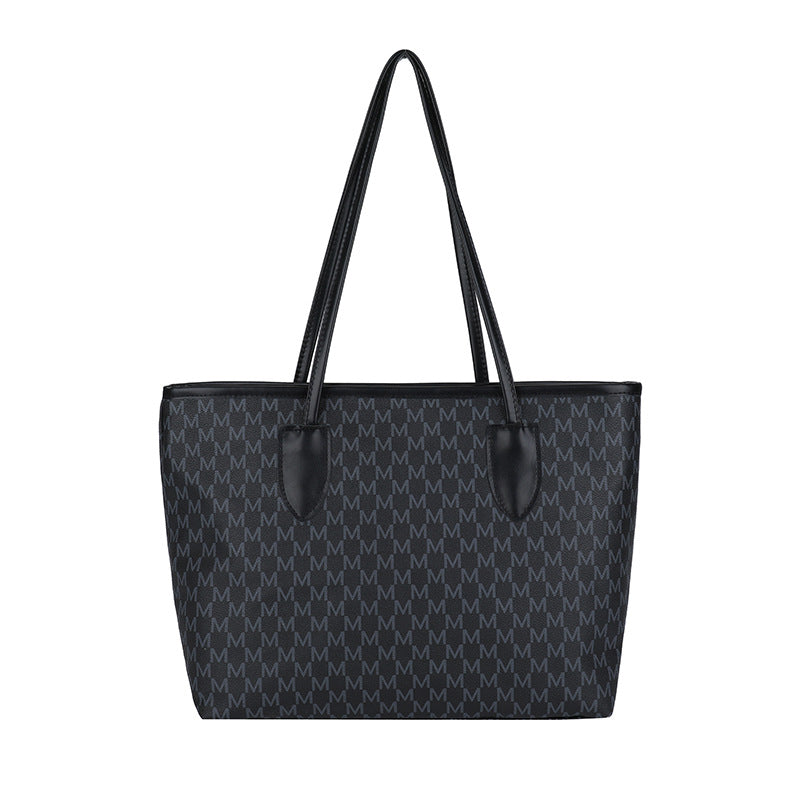Damen Tote-Bag aus hochwertigem, strapazierfähigem Material mit elegantem Monogramm Nord Taschen