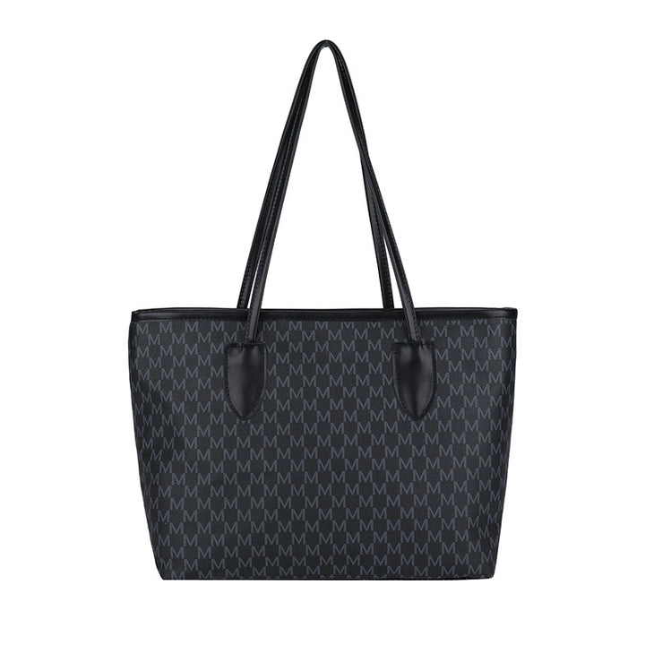 Damen Tote-Bag aus hochwertigem, strapazierfähigem Material mit elegantem Monogramm Nord Taschen