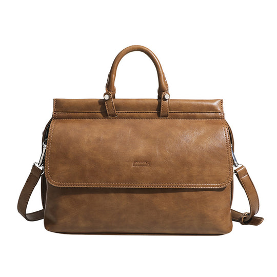 Damen Henkeltasche aus weichem Kunstleder mit abnehmbarem Schulterriemen Nord Taschen