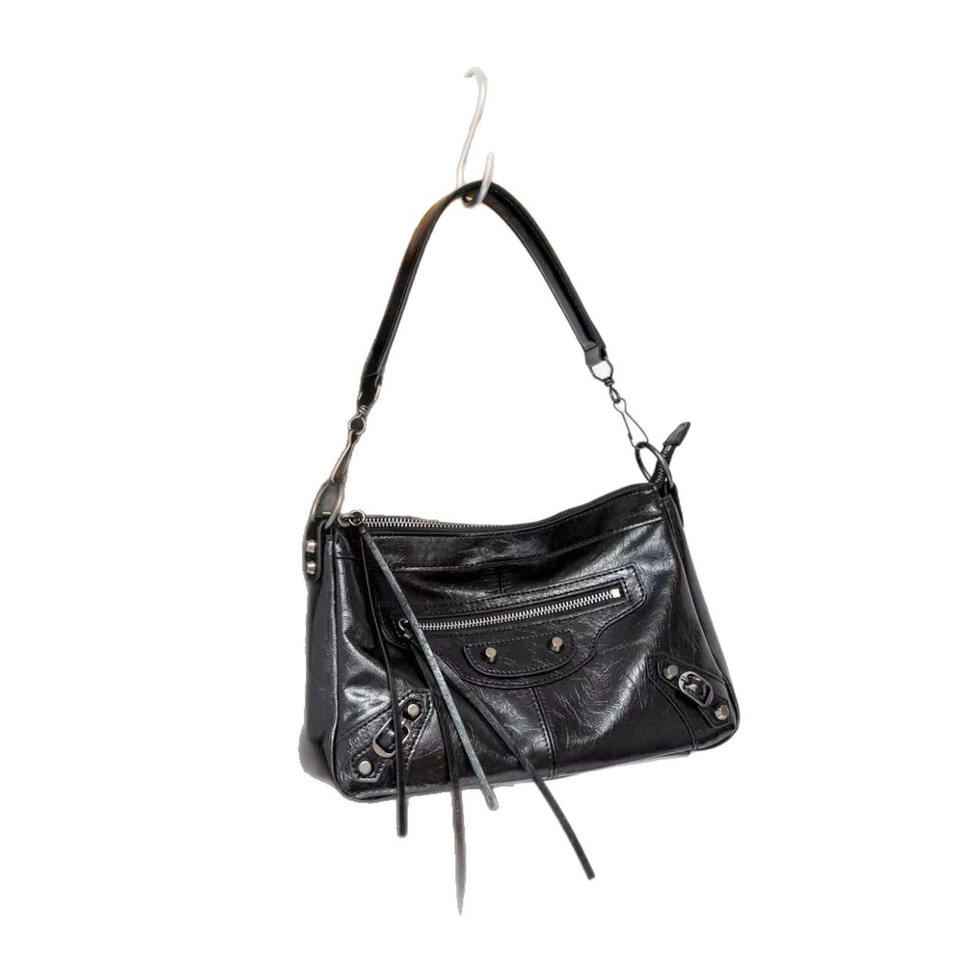 Damen hochwertige Wildlederhandtasche mit raffinierten Fransen Nord Taschen