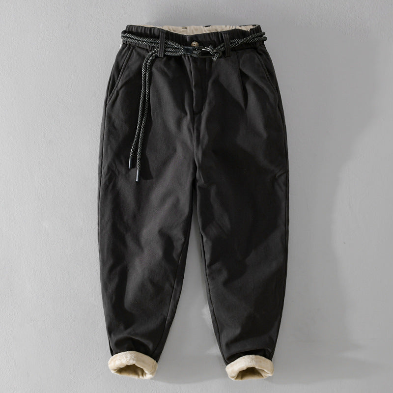 Damen Gefütterte Chinohose mit elastischem Bund und schmal zulaufenden Beinen Nord Taschen
