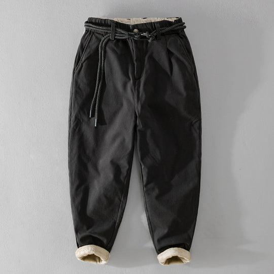 Damen Gefütterte Chinohose mit elastischem Bund und schmal zulaufenden Beinen Nord Taschen