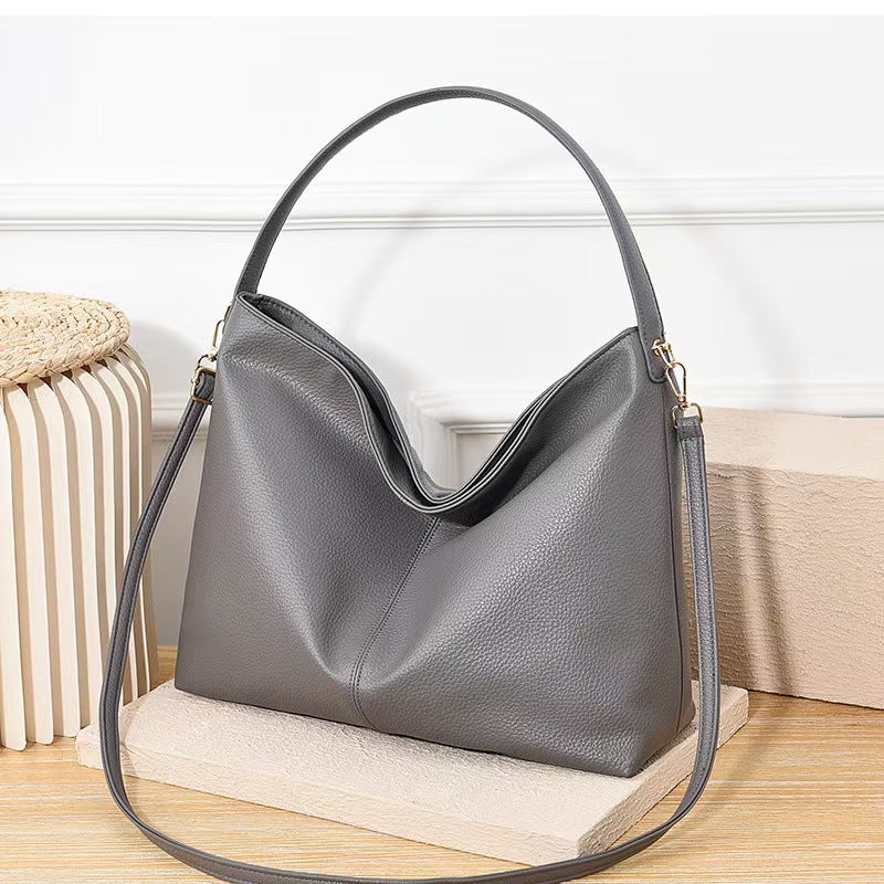 Damen praktische Umhängetasche mit geschwungenem Design Nord Taschen