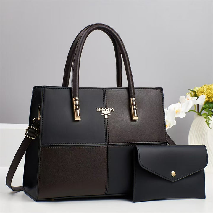 Damen modische Handtasche mit abnehmbarem Mini-Portemonnaie Nord Taschen