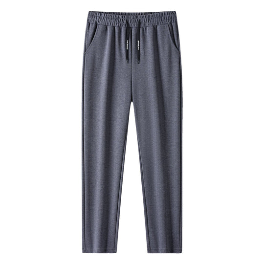 Herren Jogginghose mit Fischgrätmuster, elastischem Bund und Kordelzug Nord Taschen