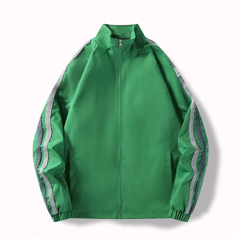 Herren Funktionsjacke mit hohem Kragen und seitlichen Reißverschlusstaschen Nord Taschen