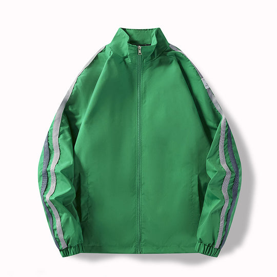 Herren Funktionsjacke mit hohem Kragen und seitlichen Reißverschlusstaschen Nord Taschen