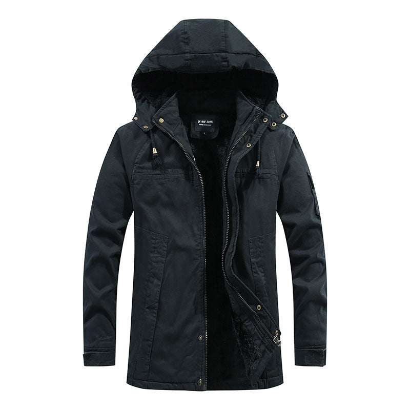 Herren warme und strapazierfähige Outdoor-Jacke Nord Taschen