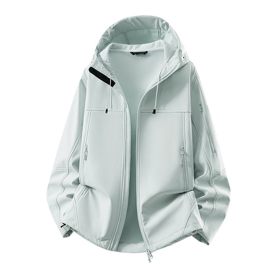 Herren Softshell-Jacke mit Fleecefutter, wasserabweisend und kapuzenverstärkung Nord Taschen