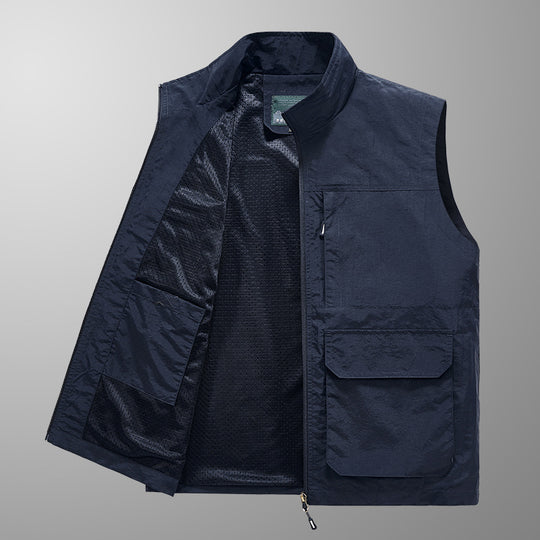 Herren Multifunktionale Outdoor-Weste Nord Taschen 1787797411
