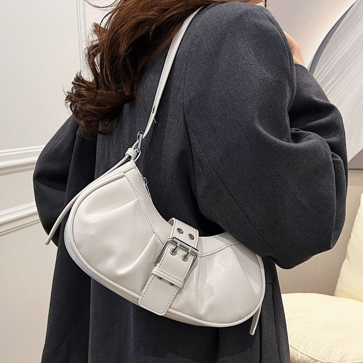 Damen Hobo-Tasche mit eleganter Faltenstruktur und robustem Tragegriff Nord Taschen