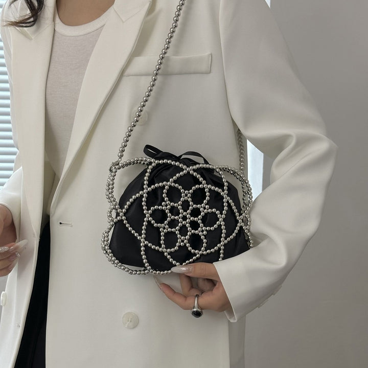 Damen Perlenbesetzte Clutch Nord Taschen