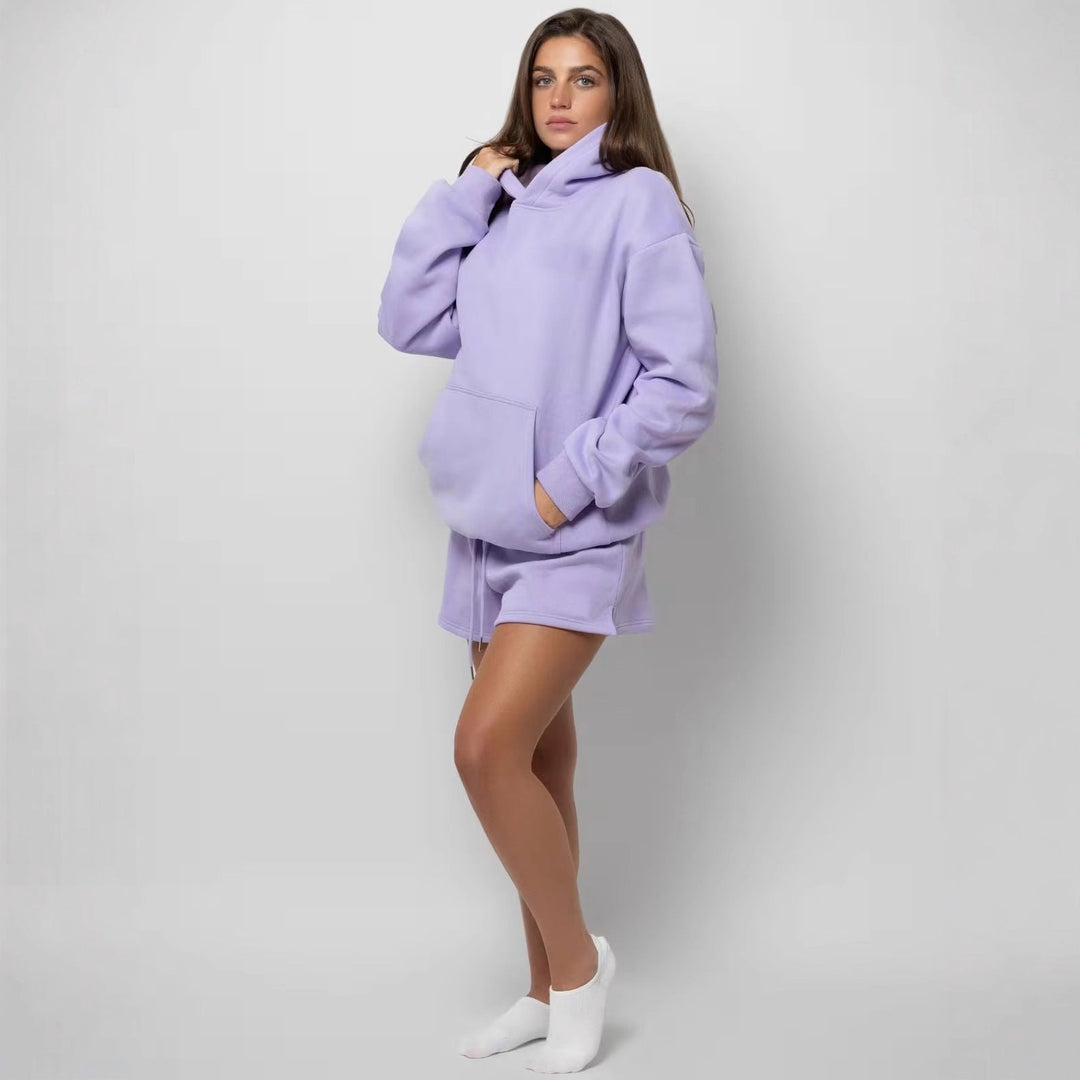 Damen Sportliche Sweatshorts mit elastischem Bund  Nord Taschen