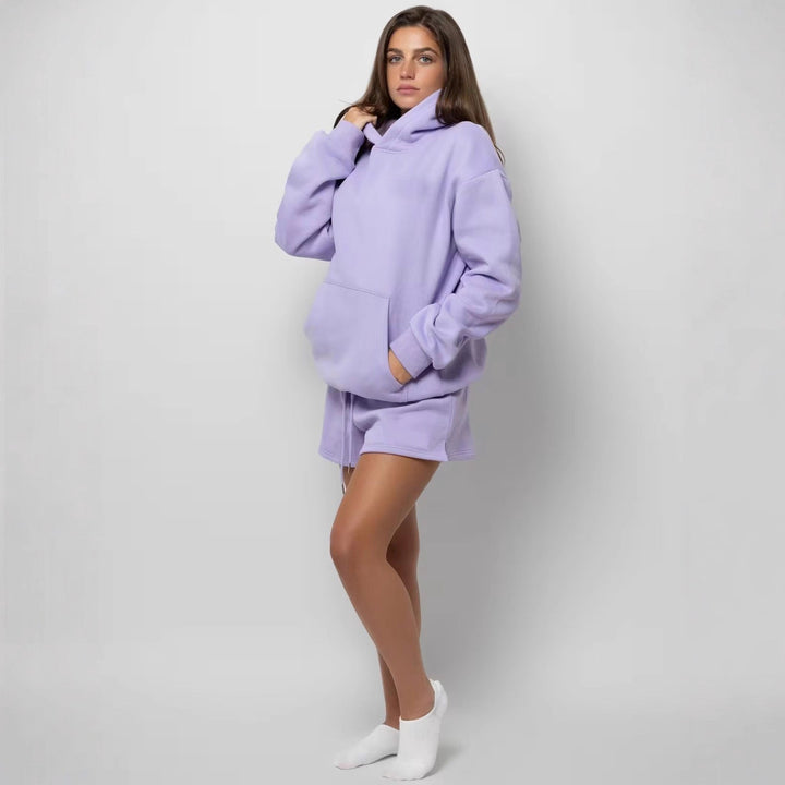 Damen Sportliche Sweatshorts mit elastischem Bund  Nord Taschen