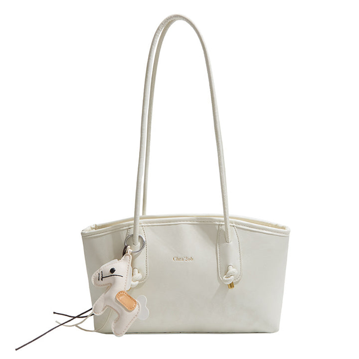 Damen modische Handtasche mit verspieltem Anhänger Nord Taschen
