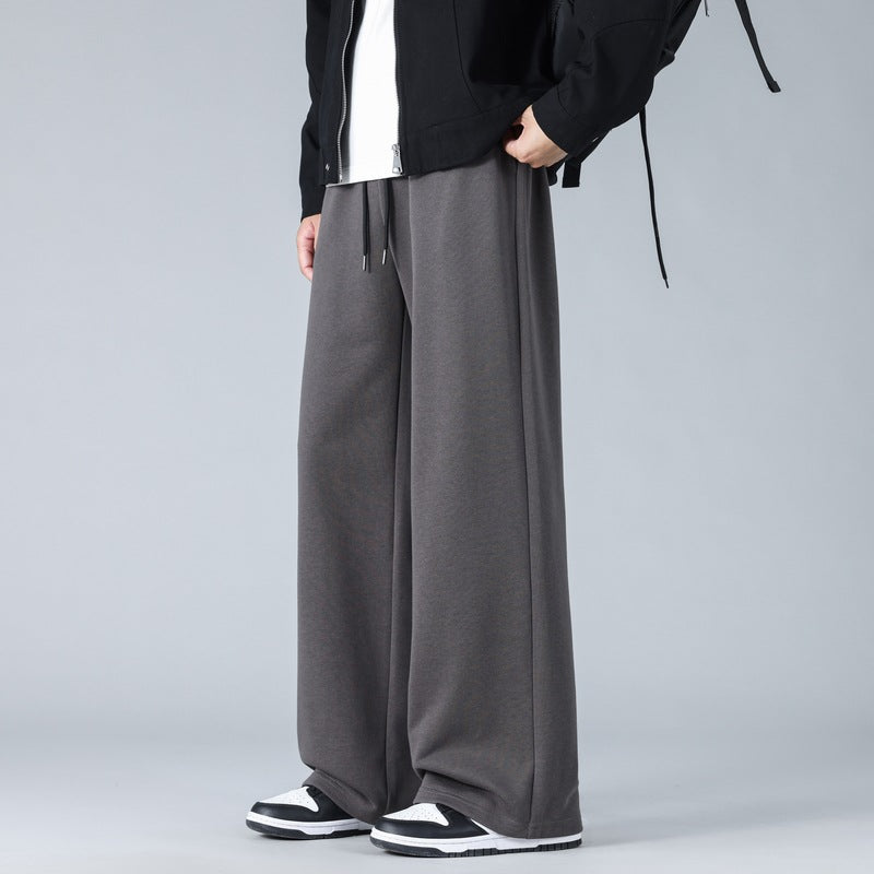 Herren Weite Oversize-Baggy-Loungehose mit Tunnelzugbund und fließender Jersey‑Qualität Nord Taschen