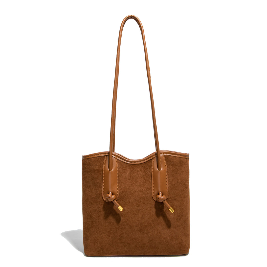 Damen stilvolle Beuteltasche aus hochwertigem Wildleder Nord Taschen