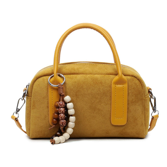 Damen Vintage-inspiriertes Handtaschenmodell mit abnehmbarem Anhänger Nord Taschen