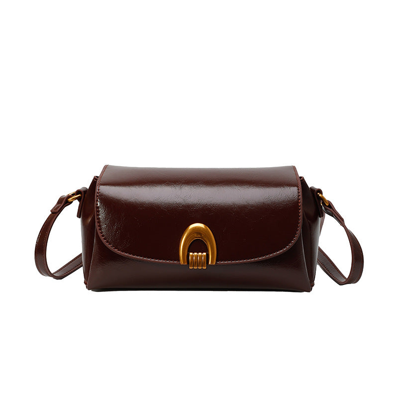 Damen elegante Umhängetasche mit einzigartigem Verschluss Nord Taschen