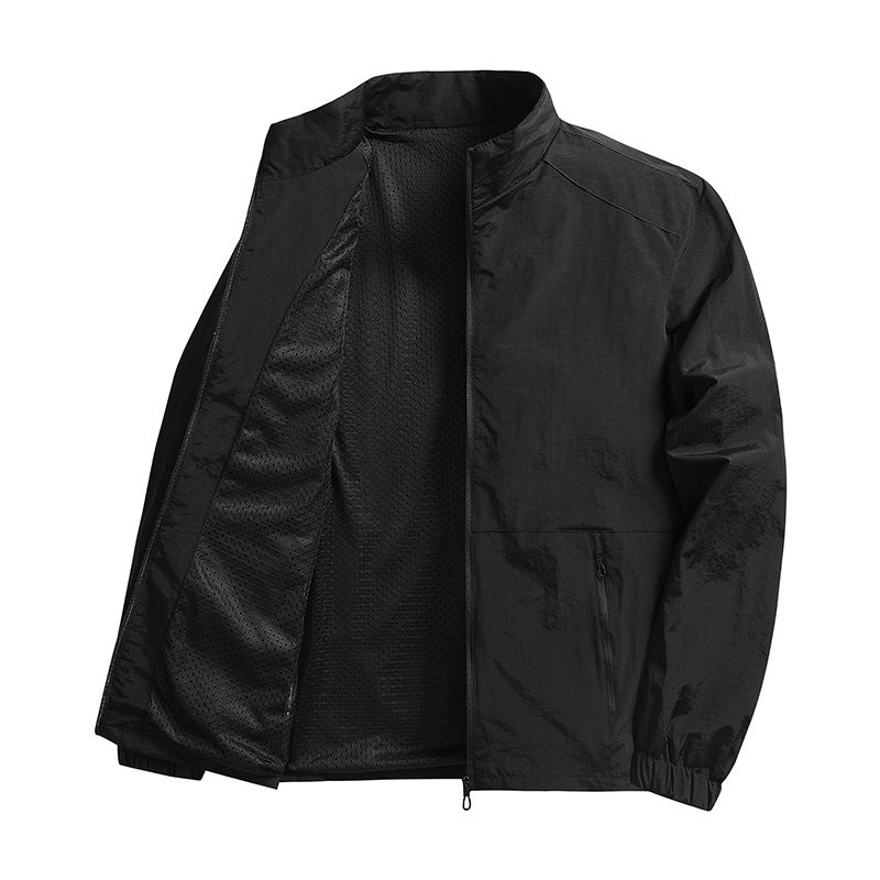 Herren Leichte Funktionsjacke mit Innenfutter Nord Taschen