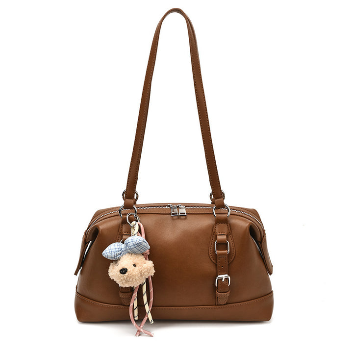 Damen Handtasche mit praktisch abnehmbarem Teddy-Anhänger Nord Taschen