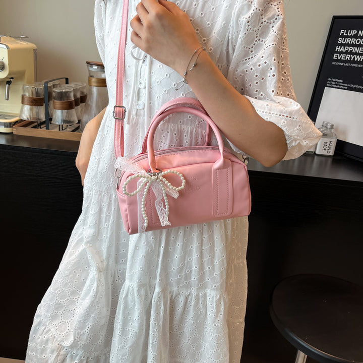 Damen modische Handtasche mit romantischem Spitzenverzierungsdetail Nord Taschen