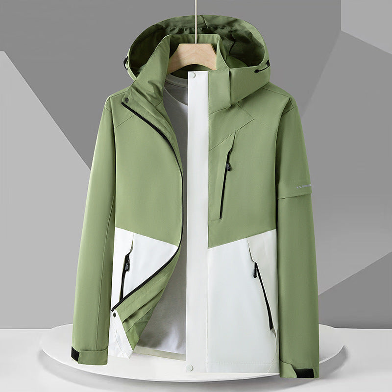Damen Winddichte Funktionsjacke Nord Taschen