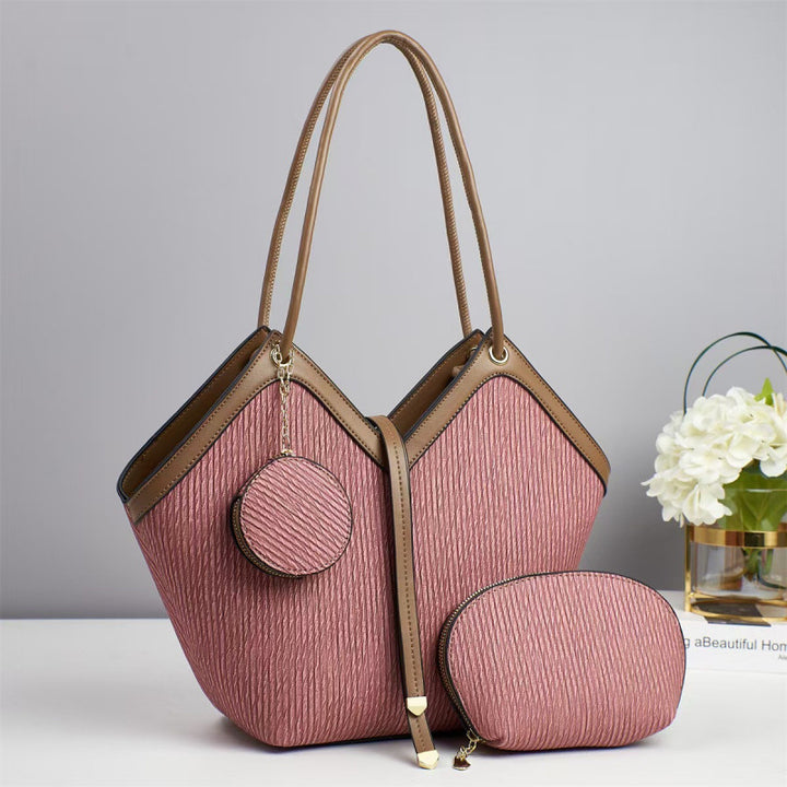 Damen elegante Oversize-Handtasche mit abnehmbarem Mini-Etui Nord Taschen