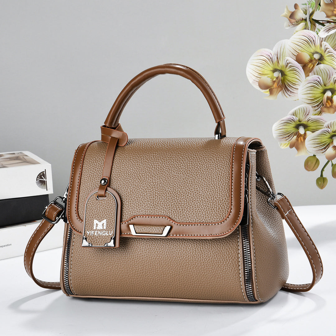 Damen modische Handtasche mit abnehmbarem Tragegurt Nord Taschen
