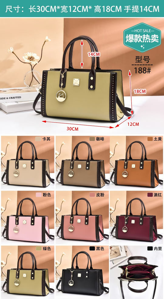 Damen Handtasche mit stilvollem Design und abnehmbarem Schulterriemen Nord Taschen
