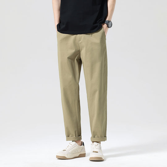 Herren Moderne Relaxed‑Fit Freizeit‑Chino mit leichtem Stretch und umgeschlagenem Saum Nord Taschen