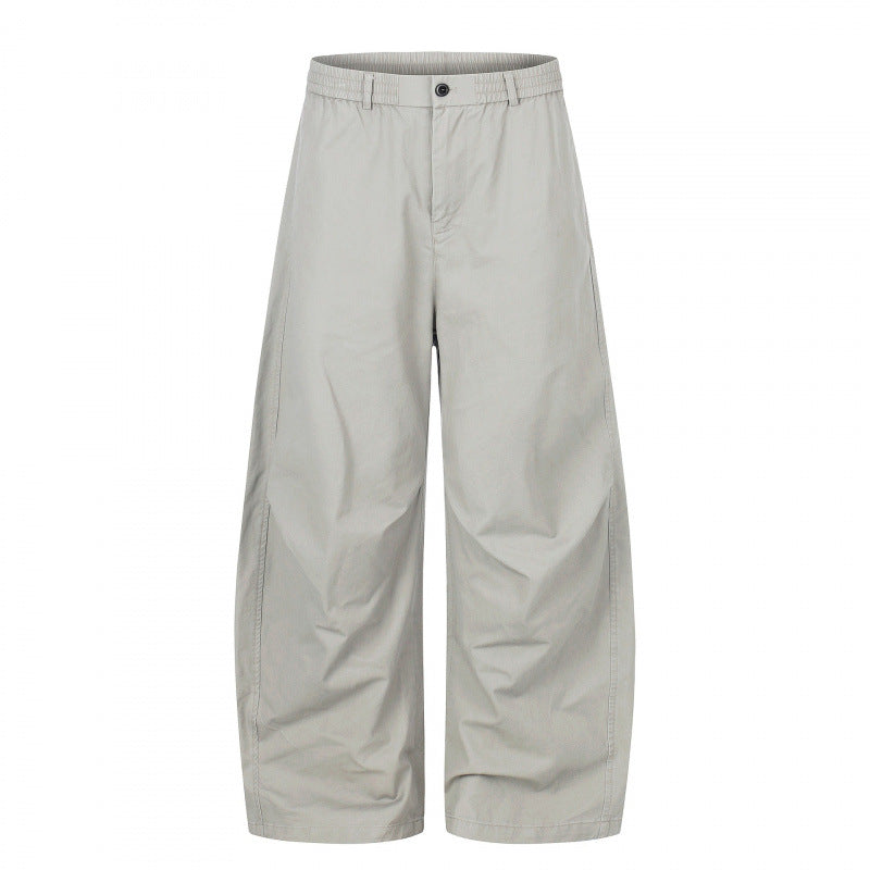 Damen weite Culotte-Hose im Cropped-Look mit elastischem Bund Nord Taschen