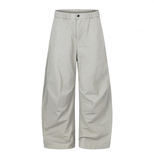 Damen weite Culotte-Hose im Cropped-Look mit elastischem Bund Nord Taschen