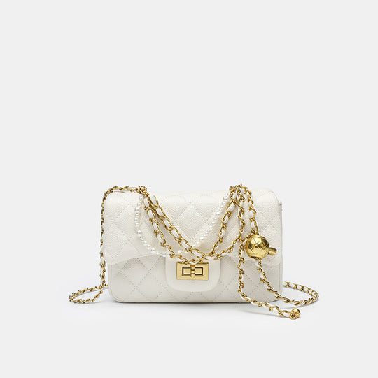 Damen Clutch-Tasche mit luxuriösem Kettenverzierung und bequemen Tragegriffen Nord Taschen