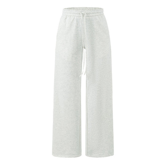 Damen Weite Lounge-Hose mit hohem elastischen Bund und Kordelzug Nord Taschen