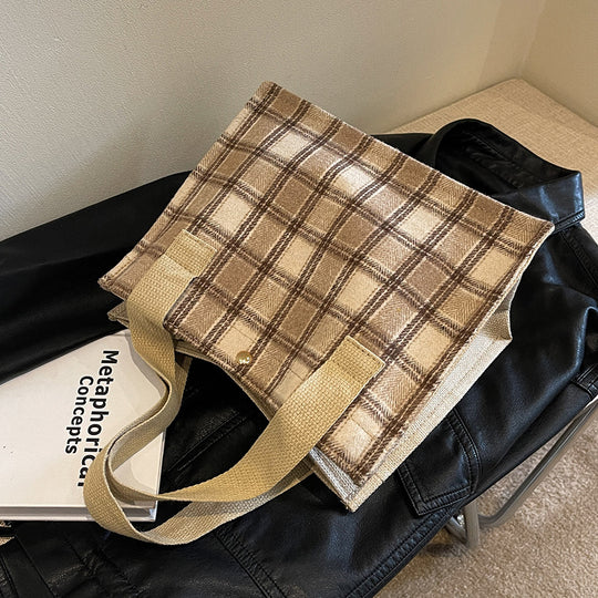 Damen tragbare Baumwoll Shopper-Tasche Nord Taschen