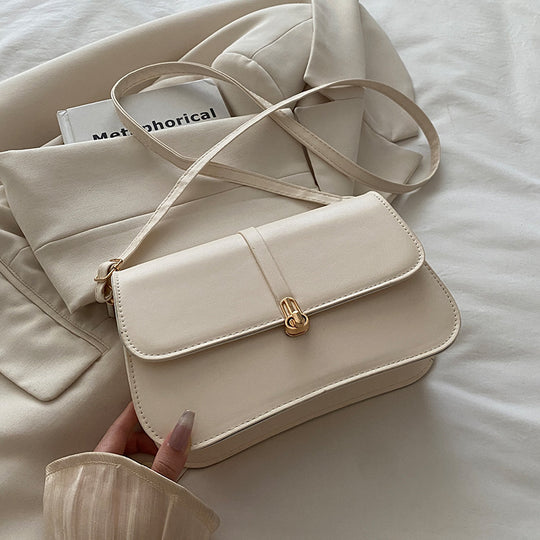 Damen elegante Umhängetasche mit hochwertiger Lederverarbeitung und edlem Verschluss Nord Taschen