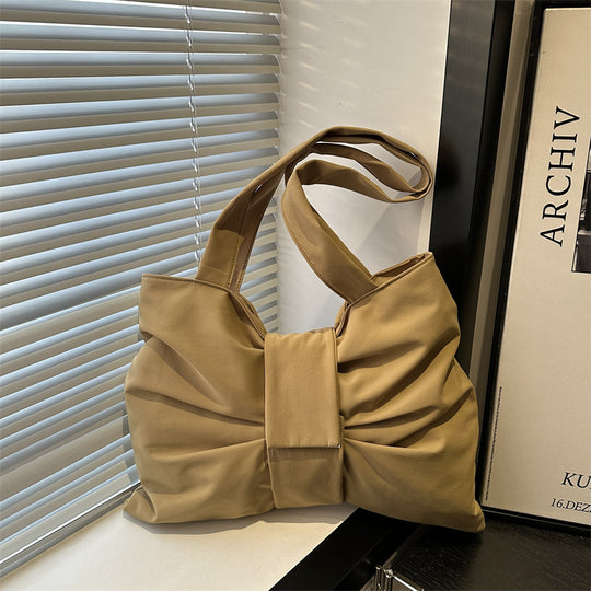 Damen modische Tragetasche mit verzierter Schleifenoptik Nord Taschen