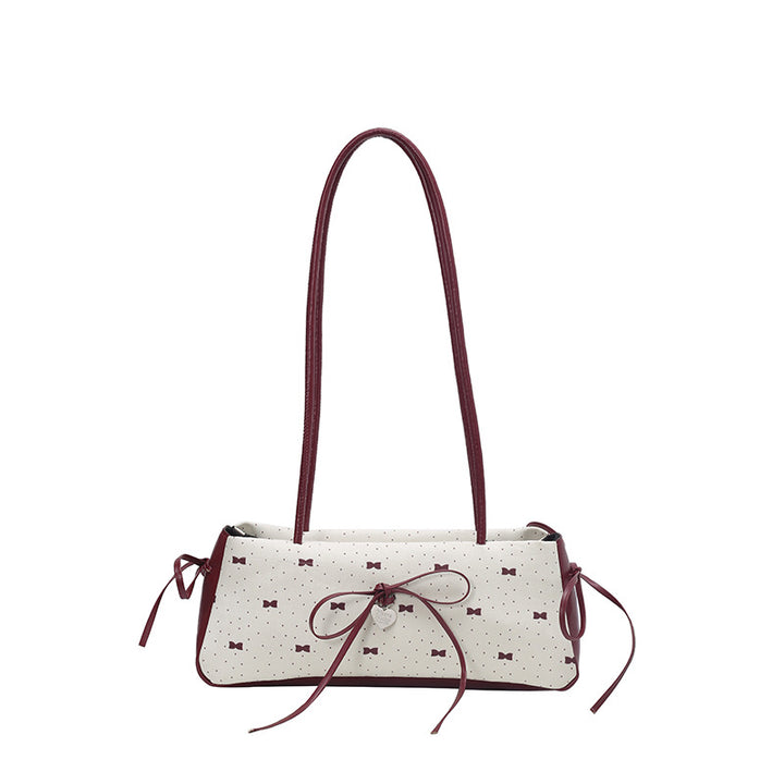 Damen Handtasche mit verschnörkeltem Schleifen-Design Nord Taschen